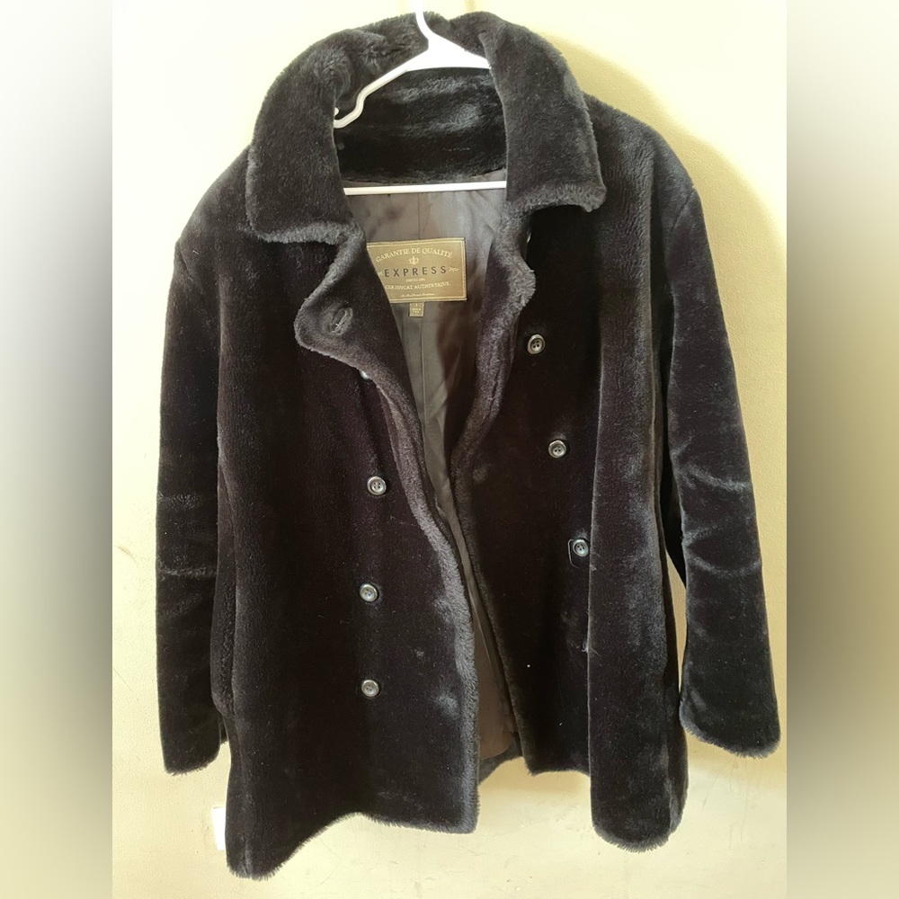 Express Vintage coat black Size L